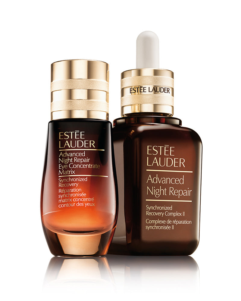 Advanced night repair face serum and 2024 eye matrix set