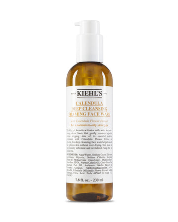 Kiehls Calendula Deep Cleansing Foaming Face Wash 230ml