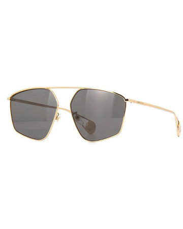 Gucci® GG0437SA 002 60 - Gold Gray