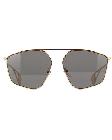 Gucci® GG0437SA 002 60 - Gold Gray