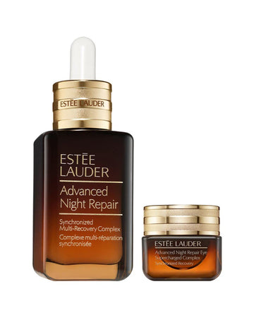 Advanced Night Repair Face Serum and Eye Supercharged Gel-Creme Set