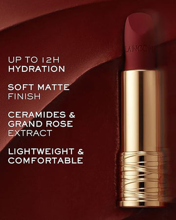 LANCOME LC ABSOLU ROUGE INTIMATTE MATTE LIPSTICK R22 289