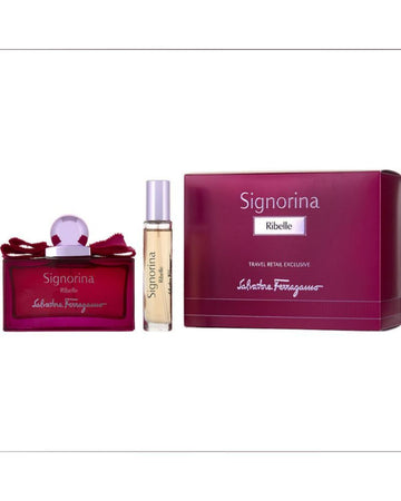 Ferragamo Signorina Ribelle Women EDP Gs Limited Edition 50ml + 10ml Purse Spray