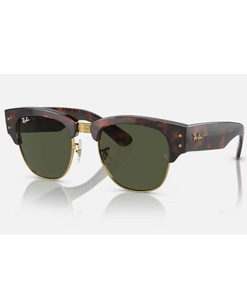 Ray-Ban Mega Clubmaster Havana Green U RB0316S 990/31 53 - Tortoise on Gold