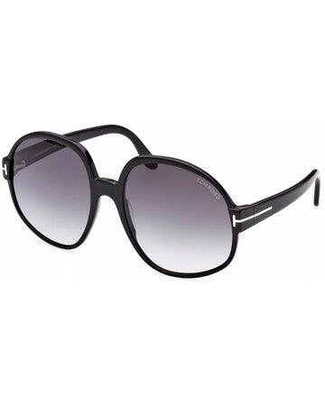 TOM FORD FT0991-01B-61 Shiny Black / Gradient Smoke 61 F