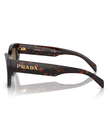 Sunglasses Prada Logo PR A09S 16N-5Y1 53-18 Briar Tortoise