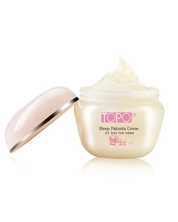 TOPO Sheep Placenta Moisturising Cream 24 Hour Time Release 80g