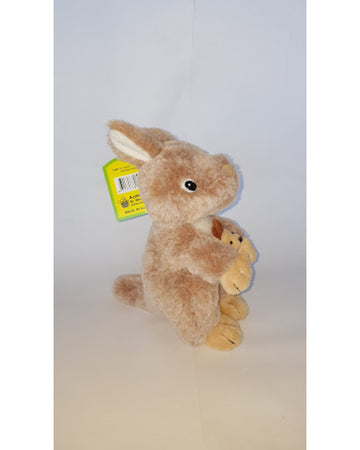 Silky Beanz Kangaroo & Joey 8"/20cm