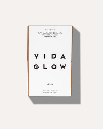 Vida Glow Natural Marine Collagen Sachets Mocha