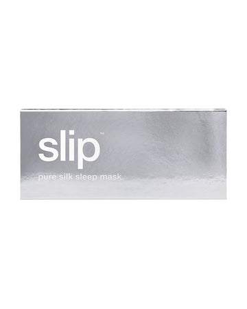 slip pure silk sleep mask - silver