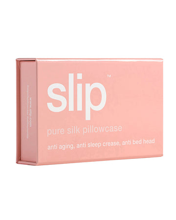 slip pure silk queen pillowcase - petal