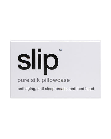 slip pure silk queen pillowcase - navy